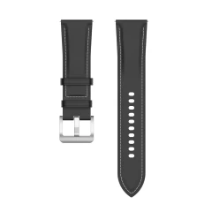 Curea pentru Samsung Galaxy Watch 4/5/Active 2, Huawei Watch GT 3 (42mm)/GT 3 Pro (43mm) - Techsuit Watchband (W048) - Black Negru