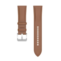 Curea pentru Huawei Watch GT 2 (46mm)/GT 2 Pro/GT 3 Pro (46mm)/Ultimate, Xiaomi Watch S1 - Techsuit Watchband (W048) - Brown Maro