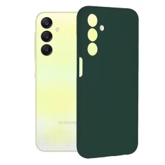 Husa pentru Samsung Galaxy A25 5G - Techsuit Soft Edge Silicone - Dark Green Verde