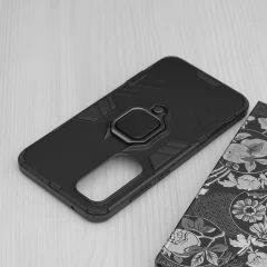 Husa pentru Samsung Galaxy A55 5G - Techsuit Silicone Shield - Black Negru