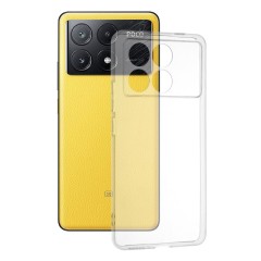 Husa pentru Xiaomi Poco X6 Pro - Techsuit Clear Silicone - Transparent