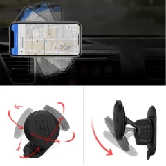 Suport Telefon Auto pentru Bord Ringke - Negru Negru