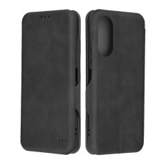 Husa pentru Honor X5 Plus - Techsuit Safe Wallet Plus - Black