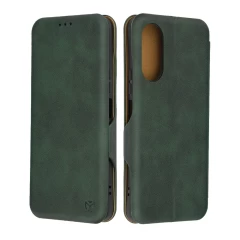 Husa pentru Honor X5 Plus - Techsuit Safe Wallet Plus - Black Verde 