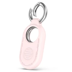 Husa pentru Samsung Galaxy SmartTag2 - Techsuit Smiling Silicone - Pink Roz