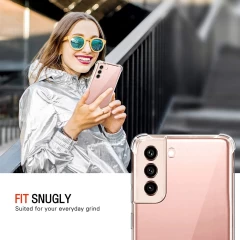 Husa pentru Samsung Galaxy Note 10 Plus 4G / Note 10 Plus 5G - Techsuit Shockproof Clear Silicone - Clear transparenta