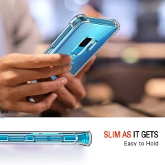 Husa pentru Samsung Galaxy S9 - Techsuit Shockproof Clear Silicone - Clear transparenta