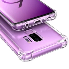 Husa pentru Samsung Galaxy S9 Plus - Techsuit Shockproof Clear Silicone - Clear transparenta