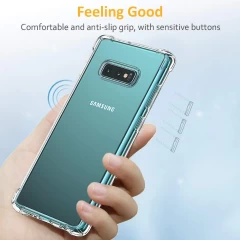 Husa pentru Samsung Galaxy S10e - Techsuit Shockproof Clear Silicone - Clear transparenta