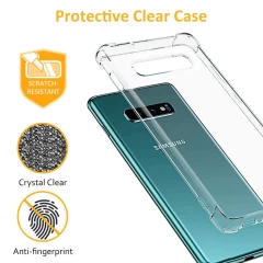 Husa pentru Samsung Galaxy S10e - Techsuit Shockproof Clear Silicone - Clear transparenta