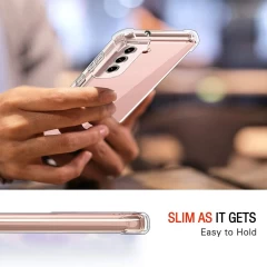 Husa pentru Samsung Galaxy S23 - Techsuit Shockproof Clear Silicone - Clear transparenta