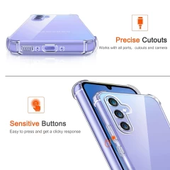 Husa pentru Samsung Galaxy A34 5G - Techsuit Shockproof Clear Silicone - Clear transparenta