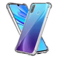 Husa pentru Huawei P30 Lite / P30 Lite New Edition - Techsuit Shockproof Clear Silicone - Clear