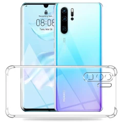 Husa pentru Huawei P30 Pro / P30 Pro New Edition - Techsuit Shockproof Clear Silicone - Clear transparenta