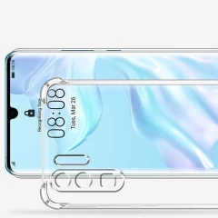 Husa pentru Huawei P30 Pro / P30 Pro New Edition - Techsuit Shockproof Clear Silicone - Clear transparenta