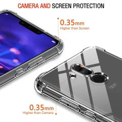 Husa pentru Huawei Mate 20 Lite - Techsuit Shockproof Clear Silicone - Clear transparenta