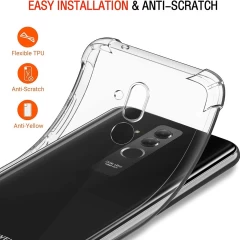 Husa pentru Huawei Mate 20 Lite - Techsuit Shockproof Clear Silicone - Clear transparenta
