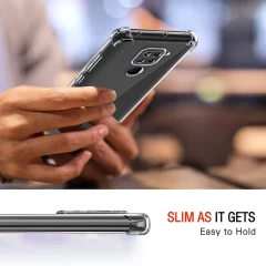 Husa pentru Xiaomi Redmi Note 9 / Redmi 10X 4G - Techsuit Shockproof Clear Silicone - Clear transparenta