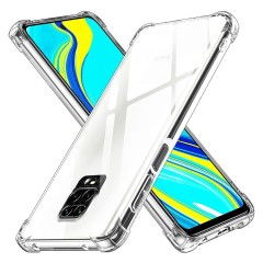 Husa pentru Xiaomi Redmi Note 9S / Note 9 Pro / Note 9 Pro Max - Techsuit Shockproof Clear Silicone - Clear