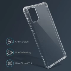 Husa pentru Xiaomi Redmi 10 / Redmi 10 2022 - Techsuit Shockproof Clear Silicone - Clear transparenta