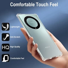 Husa pentru Honor Magic5 Lite - Techsuit Shockproof Clear Silicone - Clear transparenta