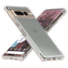 Husa pentru Google Pixel 7 Pro - Techsuit Shockproof Clear Silicone - Clear transparenta