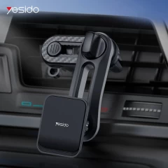 Suport Telefon Auto 360 pentru Ventilatie Yesido C106 - Negru Negru