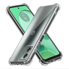 Husa pentru Motorola Moto G54 - Techsuit Shockproof Clear Silicone - Clear transparenta