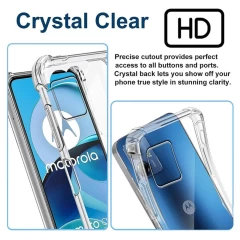 Husa pentru Motorola Moto G54 - Techsuit Shockproof Clear Silicone - Clear transparenta