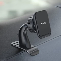 Suport Telefon Auto 360 pentru Ventilatie/Bord Yesido C110 - Negru Negru