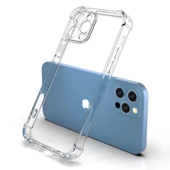 Husa pentru iPhone 13 Pro - Techsuit Shockproof Clear Silicone - Clear transparenta