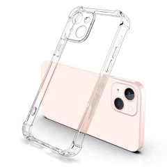 Husa pentru iPhone 13 mini - Techsuit Shockproof Clear Silicone - Clear transparenta