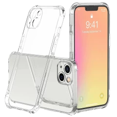 Husa pentru iPhone 13 mini - Techsuit Shockproof Clear Silicone - Clear transparenta