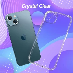 Husa pentru iPhone 14 - Techsuit Shockproof Clear Silicone - Clear transparenta