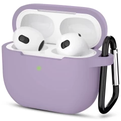 Husa pentru Apple AirPods 3 - Techsuit - Purple Mov