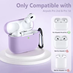 Husa pentru Apple AirPods Pro 1 / 2 - Techsuit - Purple Mov