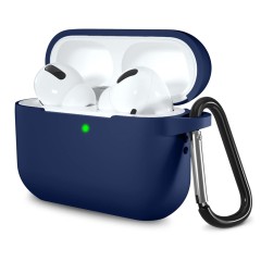 Husa pentru Apple AirPods Pro 1 / 2 - Techsuit Silicone Case - Navy Blue