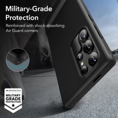 Husa pentru Samsung Galaxy S24 Ultra - ESR Air Shield Boost Kickstand - Black Negru