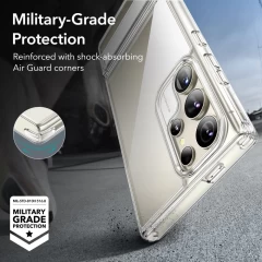 Husa pentru Samsung Galaxy S24 Ultra - ESR Air Shield Boost Kickstand - Clear transparenta