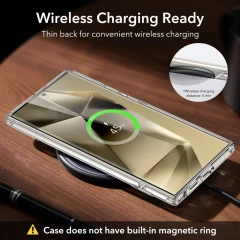 Husa pentru Samsung Galaxy S24 Ultra - ESR Air Shield Boost Kickstand - Clear transparenta