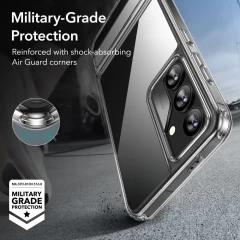 Husa pentru Samsung Galaxy S24 Plus - ESR Air Shield Boost Kickstand - Clear transparenta