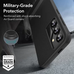 Husa pentru Samsung Galaxy S24 - ESR Air Shield Boost Kickstand - Black Negru