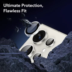 Folie Camera pentru Samsung Galaxy S24 Ultra (set 2) - ESR Lens Protector Tempered Glass - Clear transparenta
