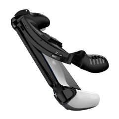 Husa pentru PlayStation Portal Remote Player - Techsuit Rugged Silicone Kickstand Case - X Design Negru