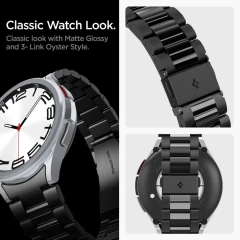 Curea pentru Samsung Galaxy Watch6 Classic 47mm - Spigen Modern Fit - Black Negru