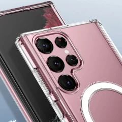 Husa pentru Samsung Galaxy S24 Ultra - Techsuit MagSafe Pro - Nude Pink Roz