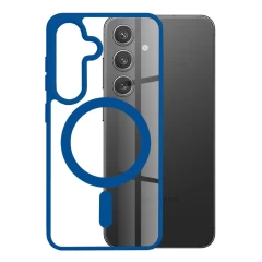 Husa pentru Samsung Galaxy S24 - Techsuit MagSafe Pro - Black Albastru 
