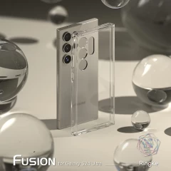 Husa pentru Samsung Galaxy S24 Ultra - Ringke Fusion - Clear transparenta