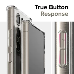 Husa pentru Samsung Galaxy S24 Ultra - Ringke Fusion - Clear transparenta