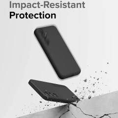 Husa pentru Samsung Galaxy S24 - Ringke Silicone Magnetic - Black Negru